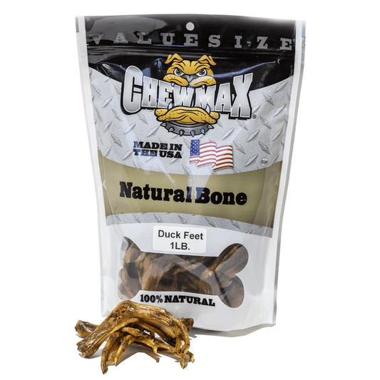 Premium Roasted Duck Feet Pet Treats - 1 LB-0